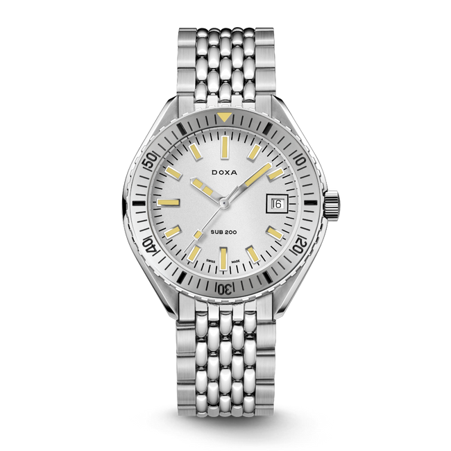 Doxa 200 - Searambler (Silver) Steel Bezel