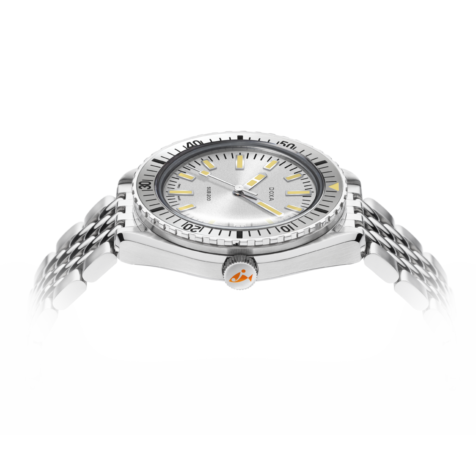 Doxa 200 - Searambler (Silver) Steel Bezel