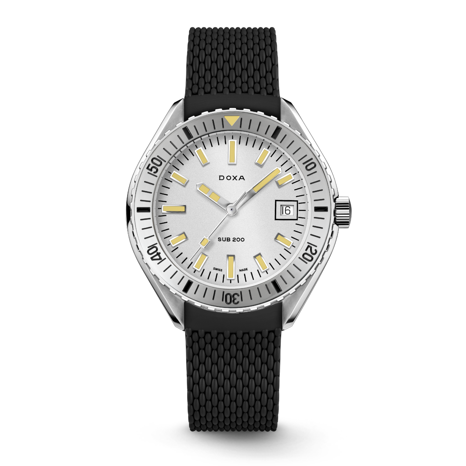 Doxa 200 - Searambler (Silver) Steel Bezel