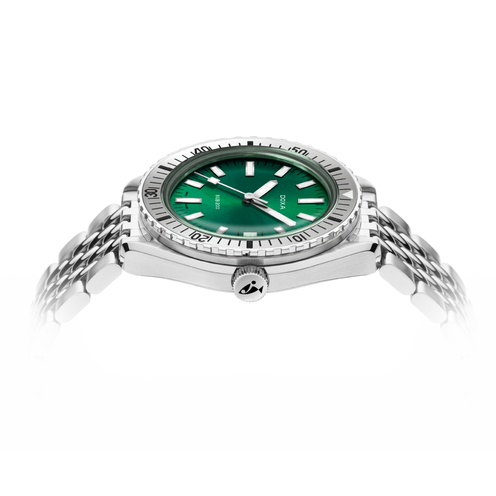 Doxa 200 - Sea Emerald (Green) Steel Bezel