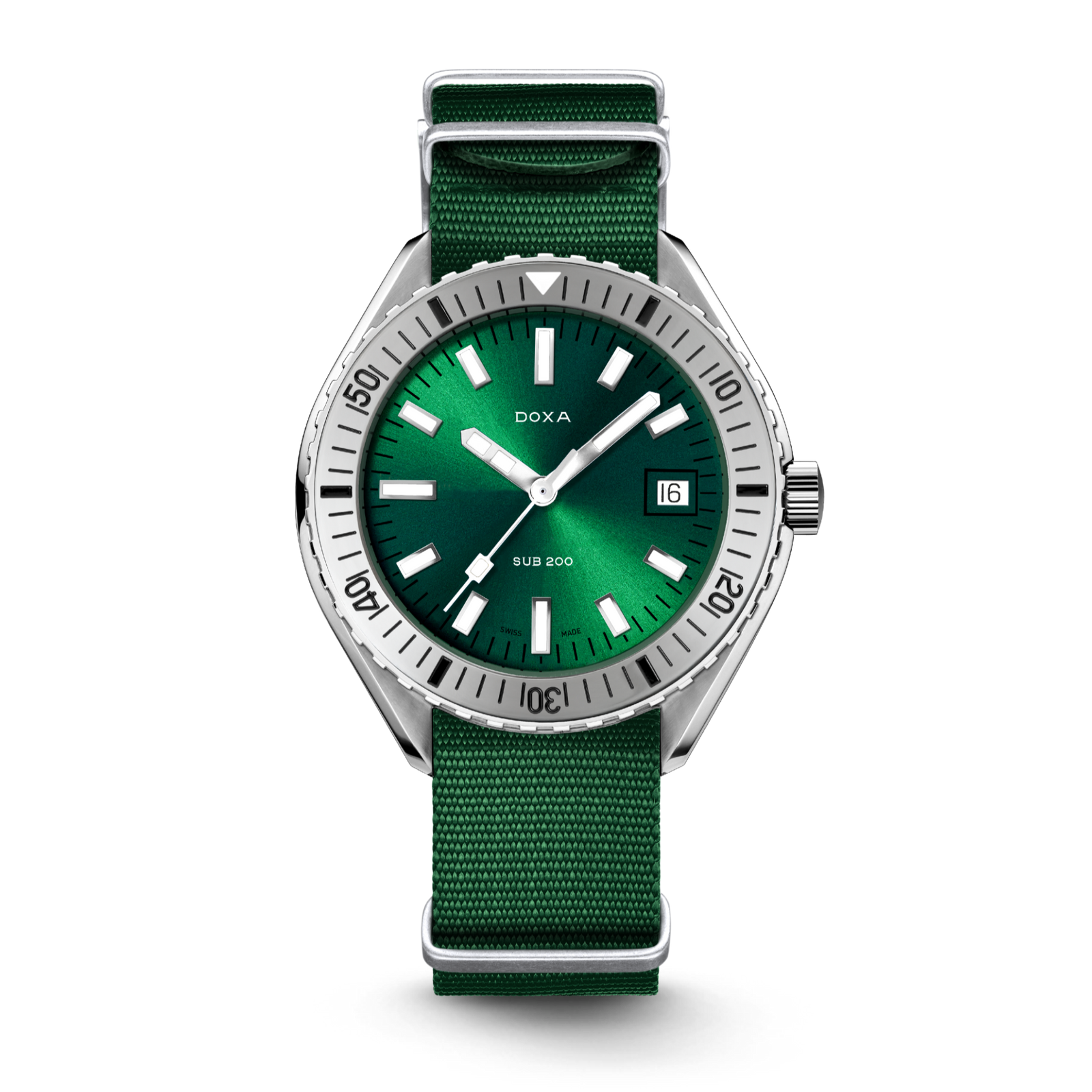Doxa 200 - Sea Emerald (Green) Steel Bezel