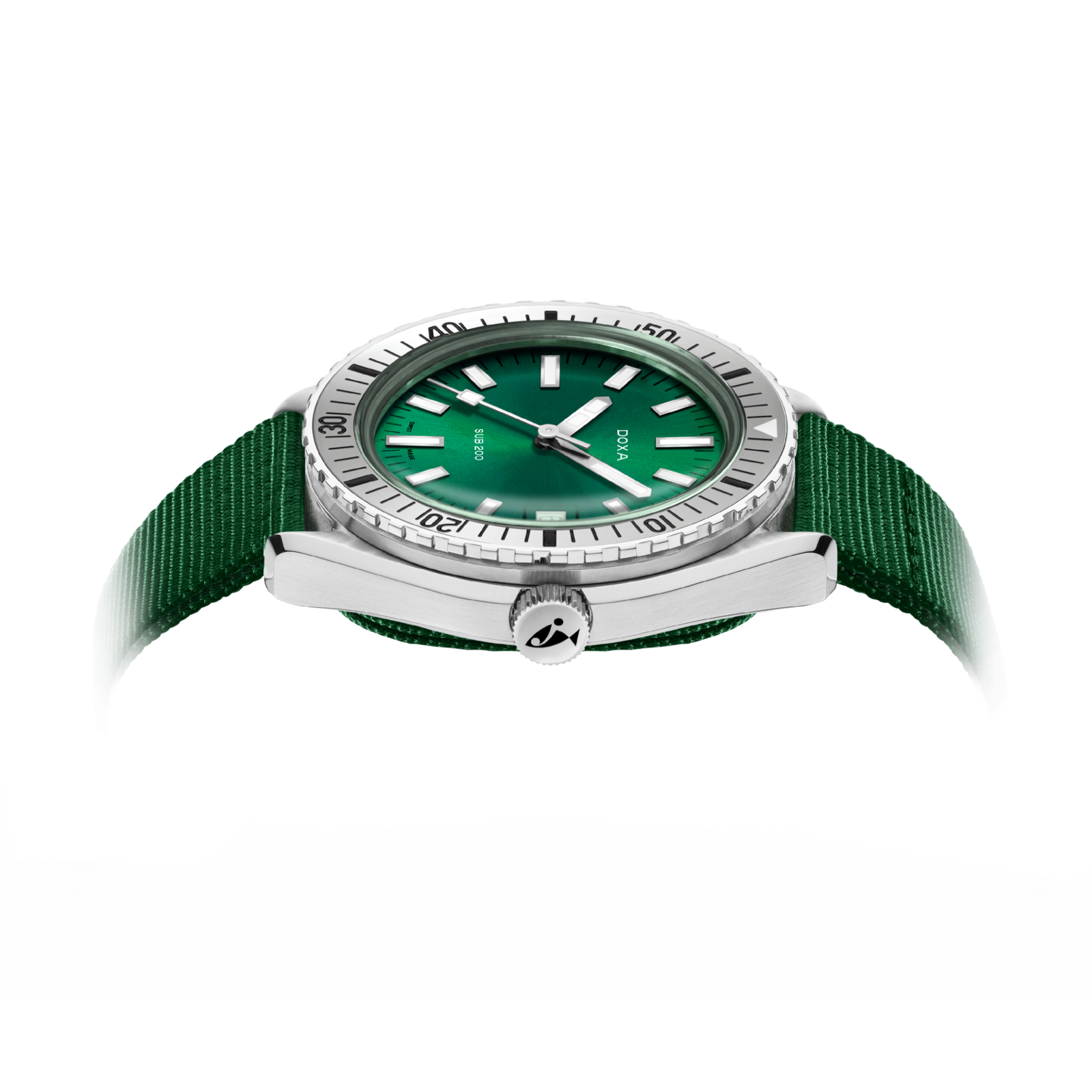 Doxa 200 - Sea Emerald (Green) Steel Bezel