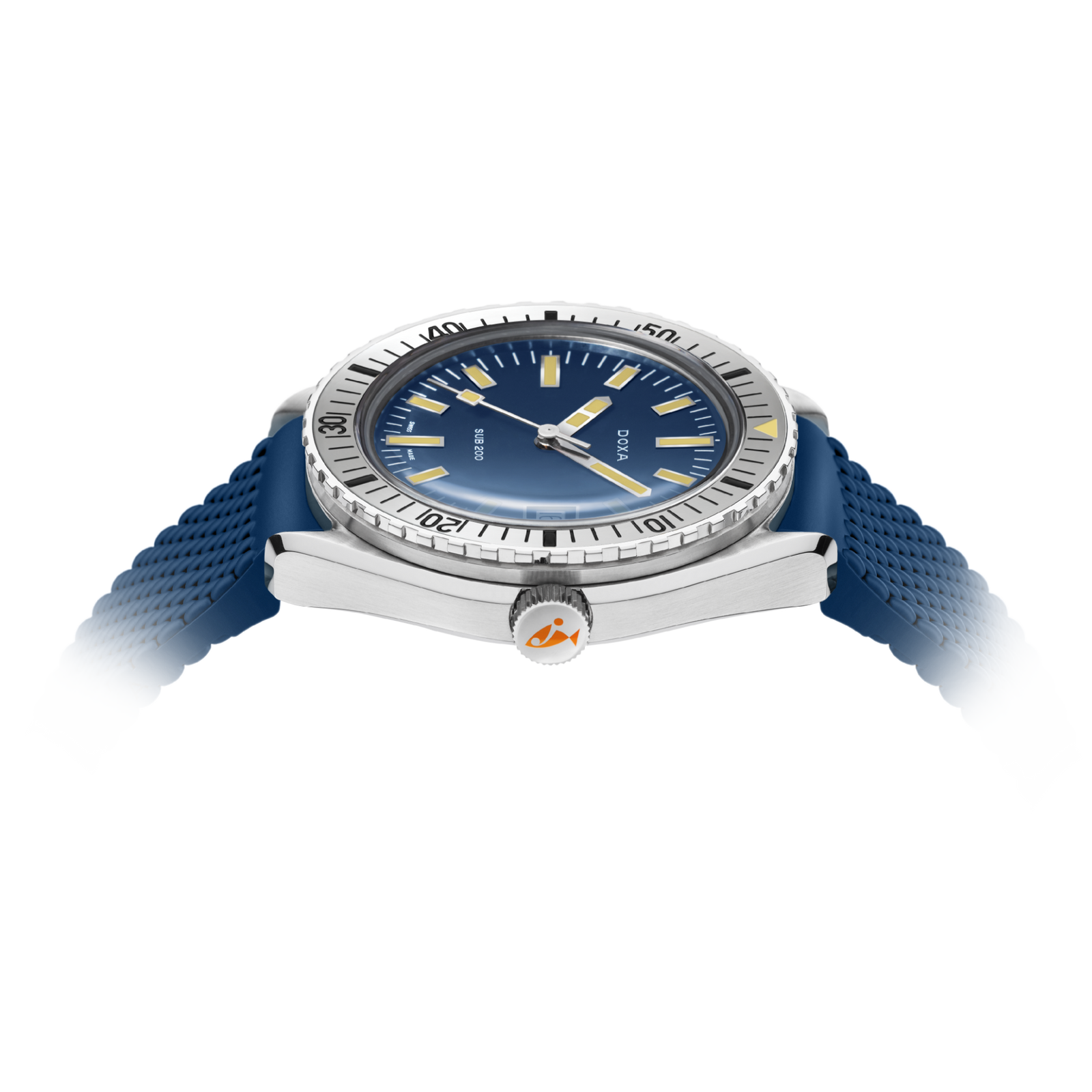 Doxa 200 - Carribean (Navy Blue) Steel Bezel