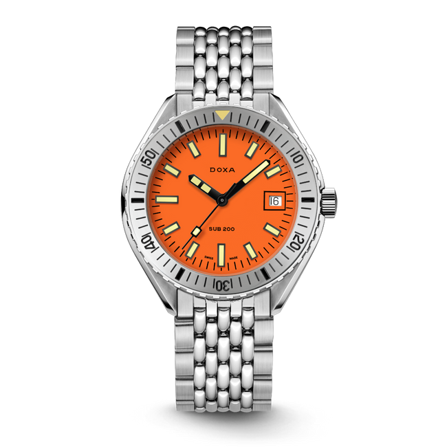 Doxa 200 - Professional (Orange) Steel Bezel