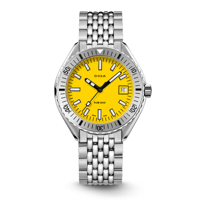 Doxa 200 - Divingstar (Yellow) Steel Bezel