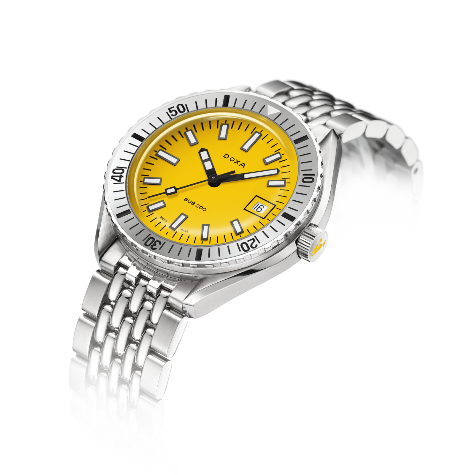 Doxa 200 - Divingstar (Yellow) Steel Bezel