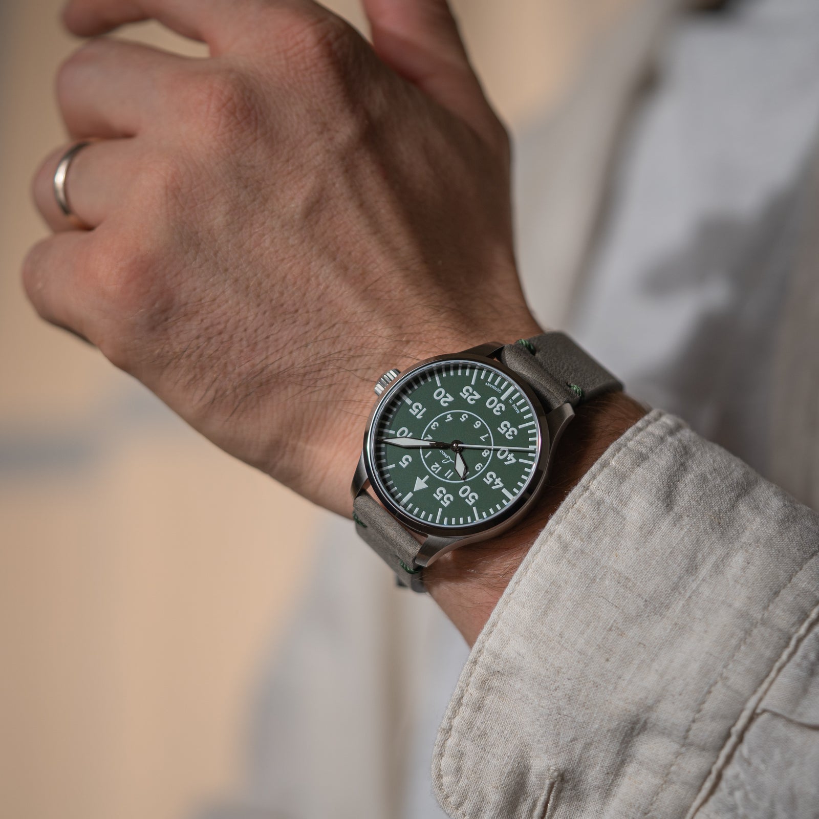 Laco - Aachen Grün 39 mm (Limited edition)