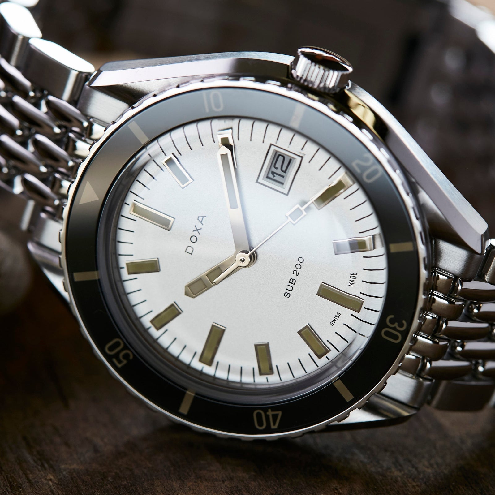 Doxa 200 - Searambler (Silver)