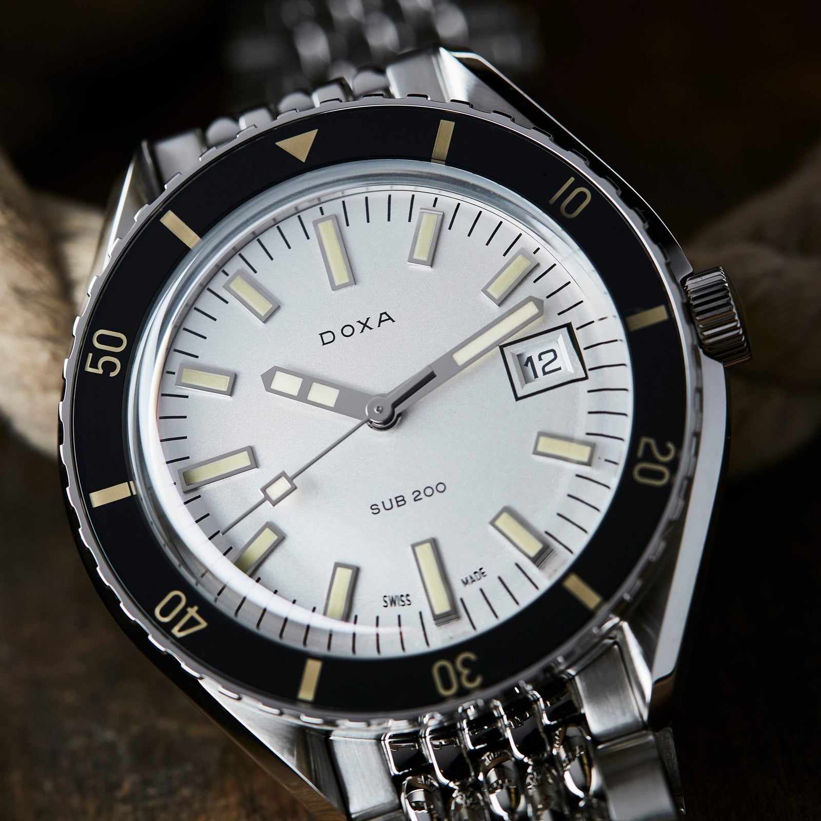 Doxa 200 - Searambler (Silver)