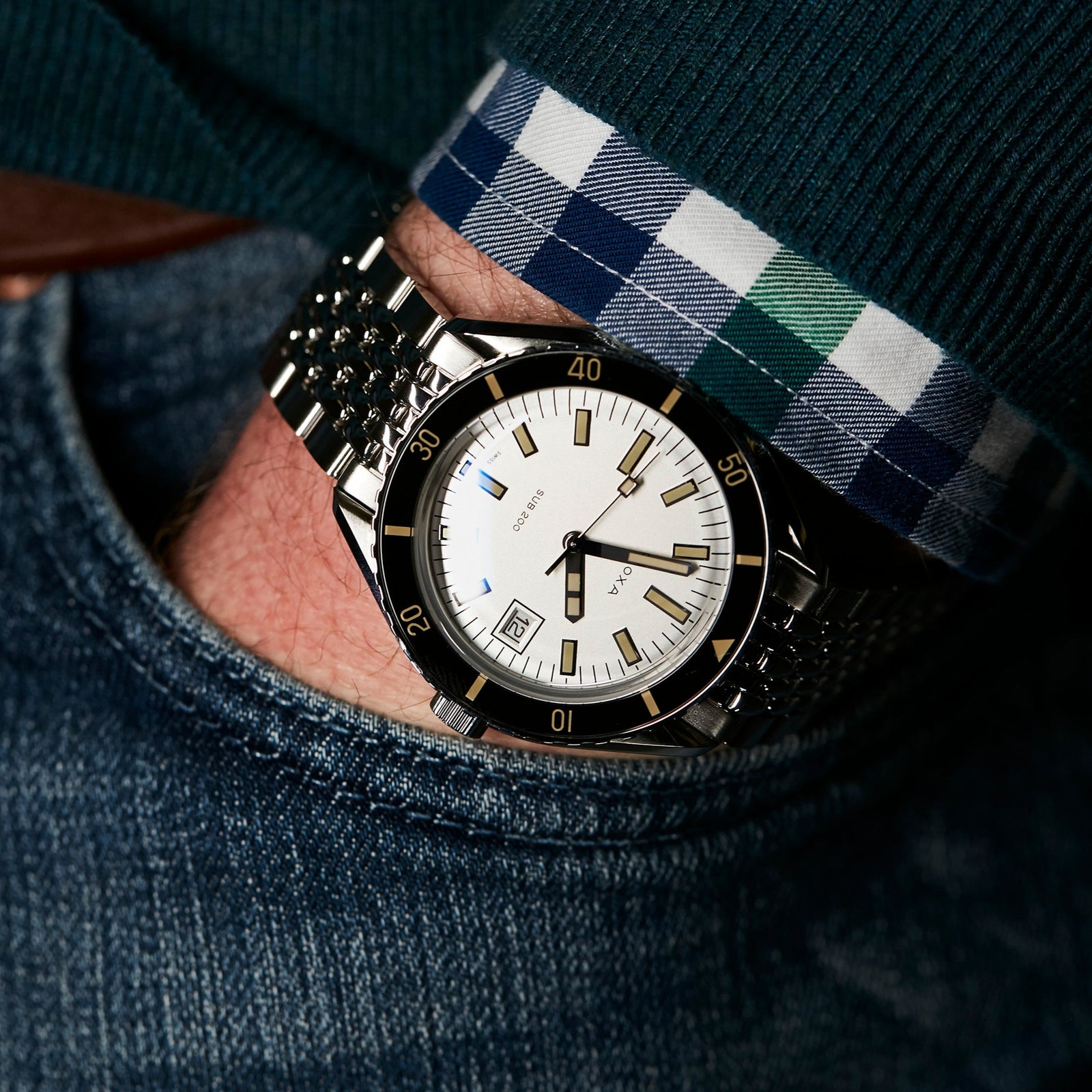 Doxa 200 - Searambler (Silver)