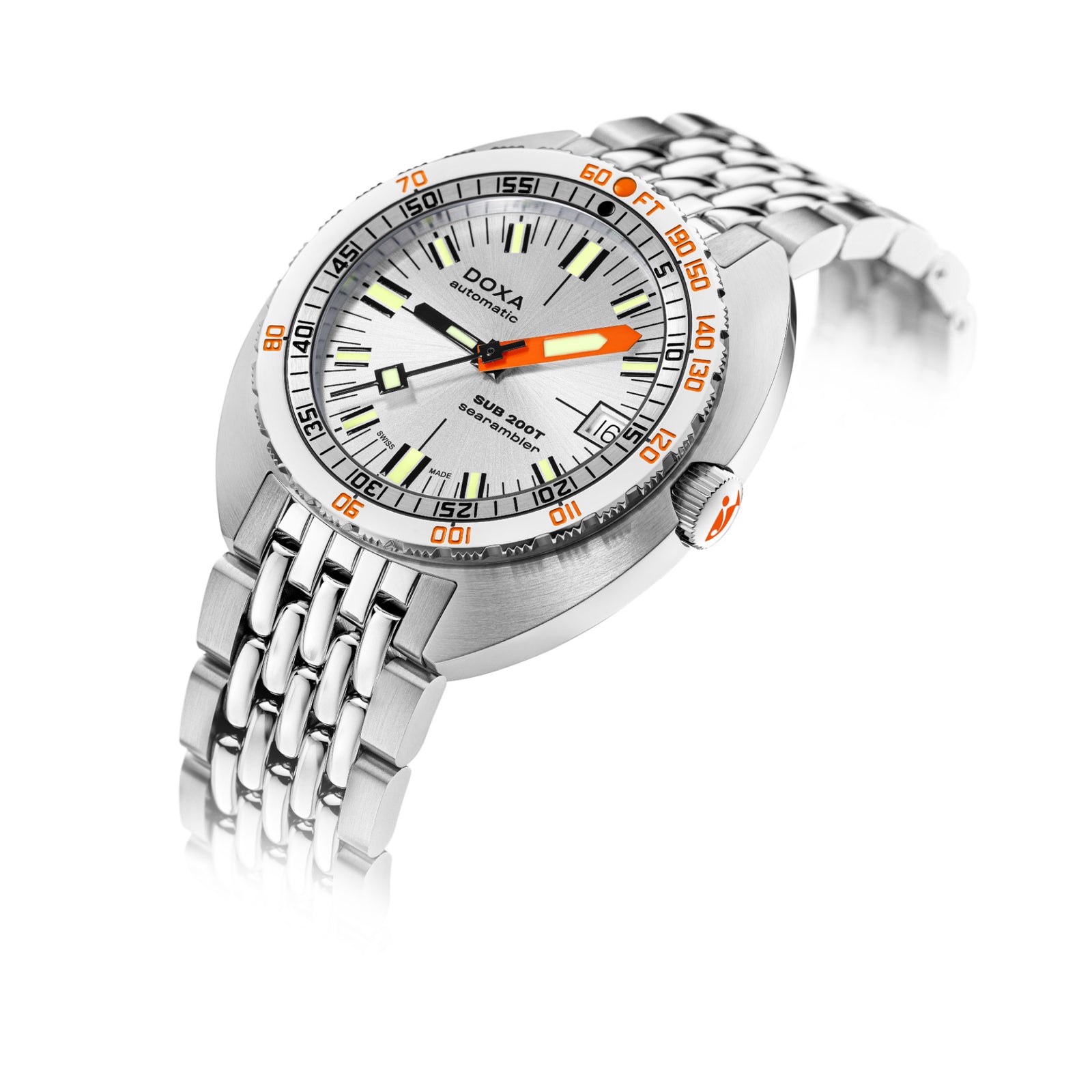 Doxa 200 T - Searambler (Silver) Sunray Dial