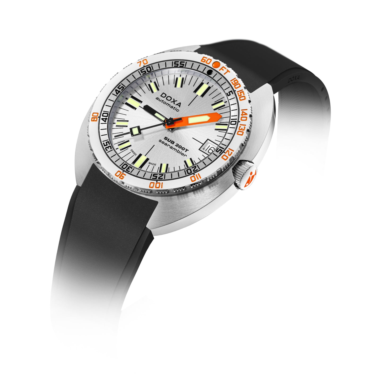 Doxa 200 T - Searambler (Silver) Sunray Dial