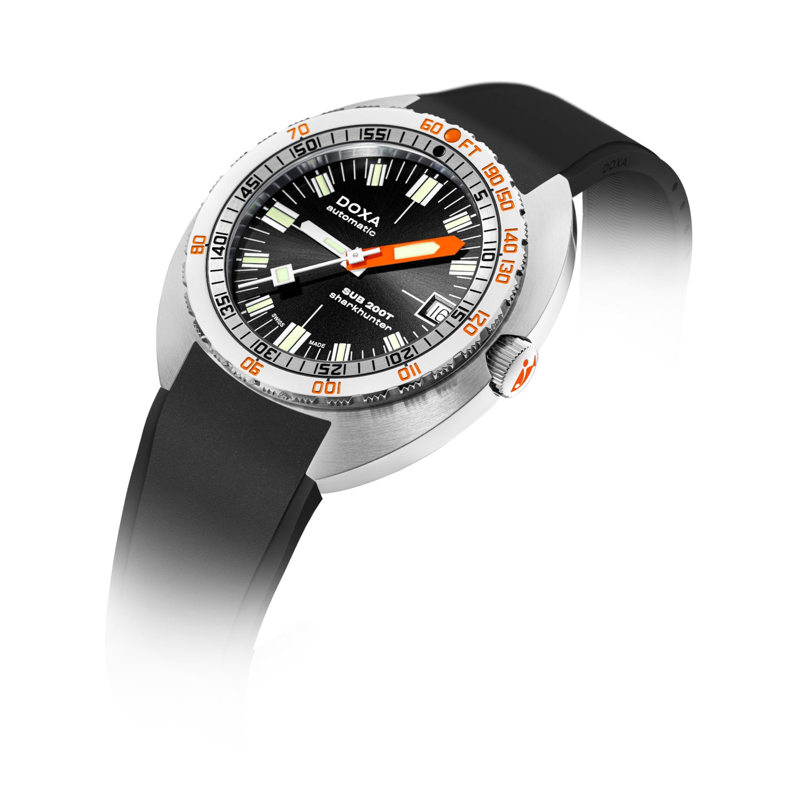 Doxa 200 T - Sharkhunter (Black) Sunray Dial