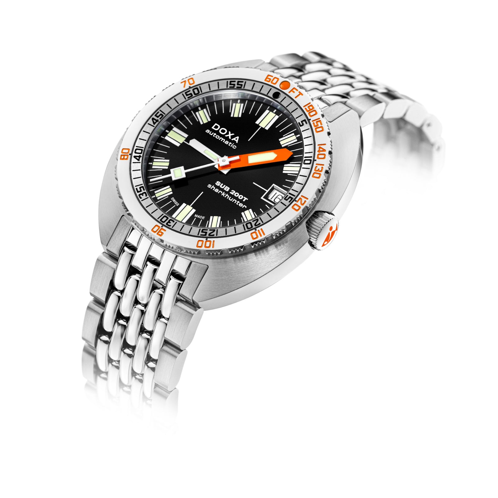 Doxa 200 T - Sharkhunter (Black) Iconic Dial