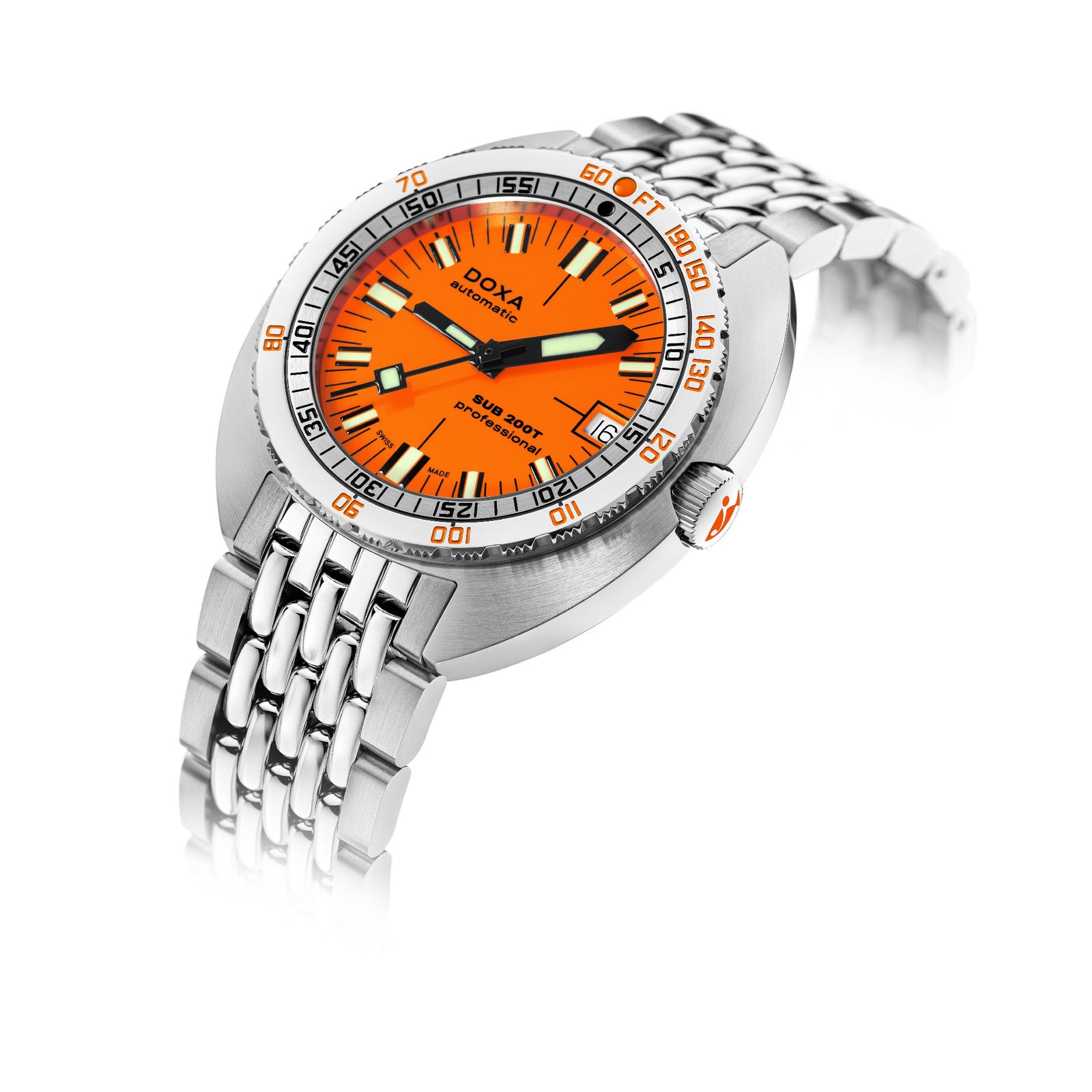 Doxa 200 T - Professional (Orange) Iconic Dial