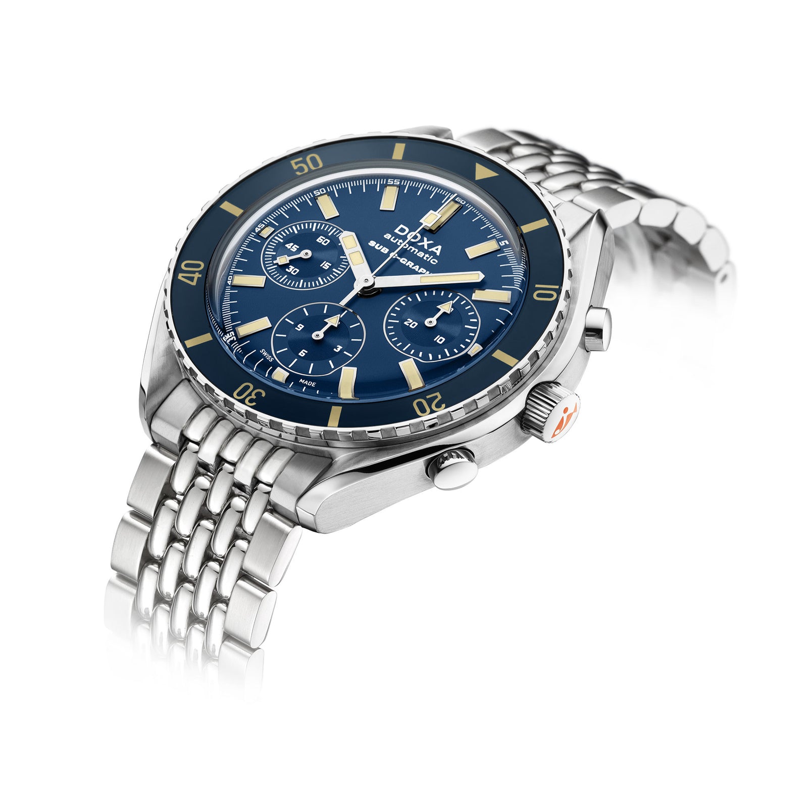 Doxa 200 C-Graph - Carribean (Navy blue)