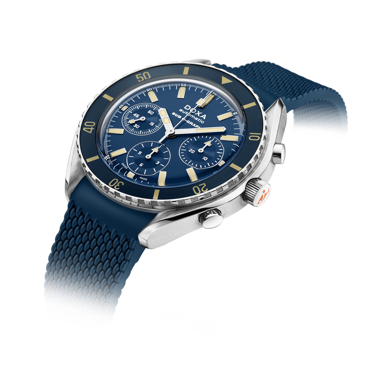 Doxa 200 C-Graph - Carribean (Navy blue)
