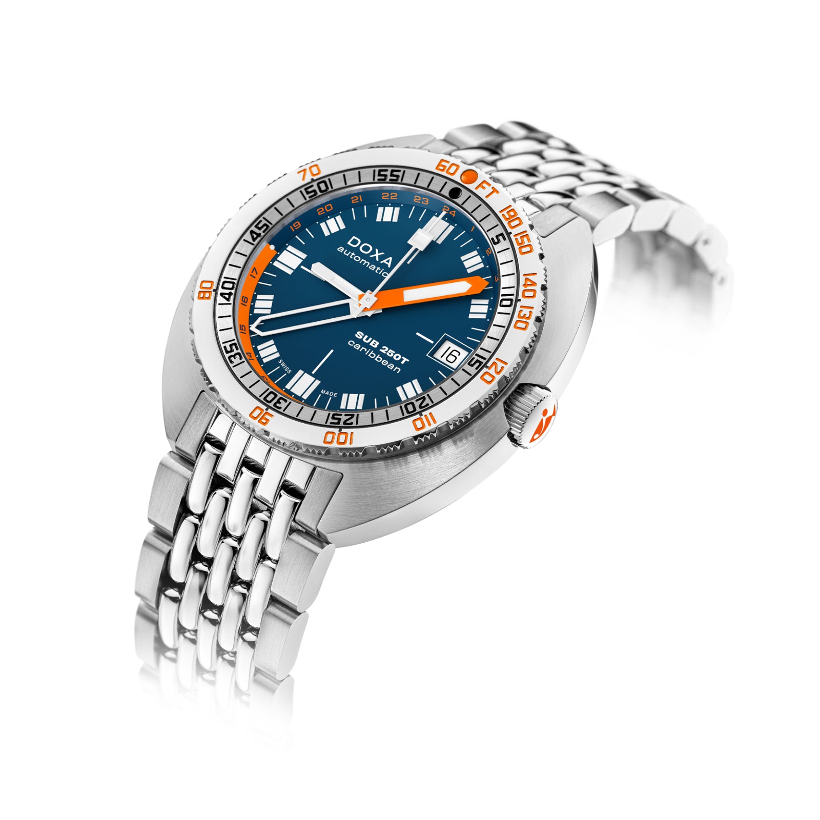 Doxa 250T GMT - Carribean (Navy Blue)