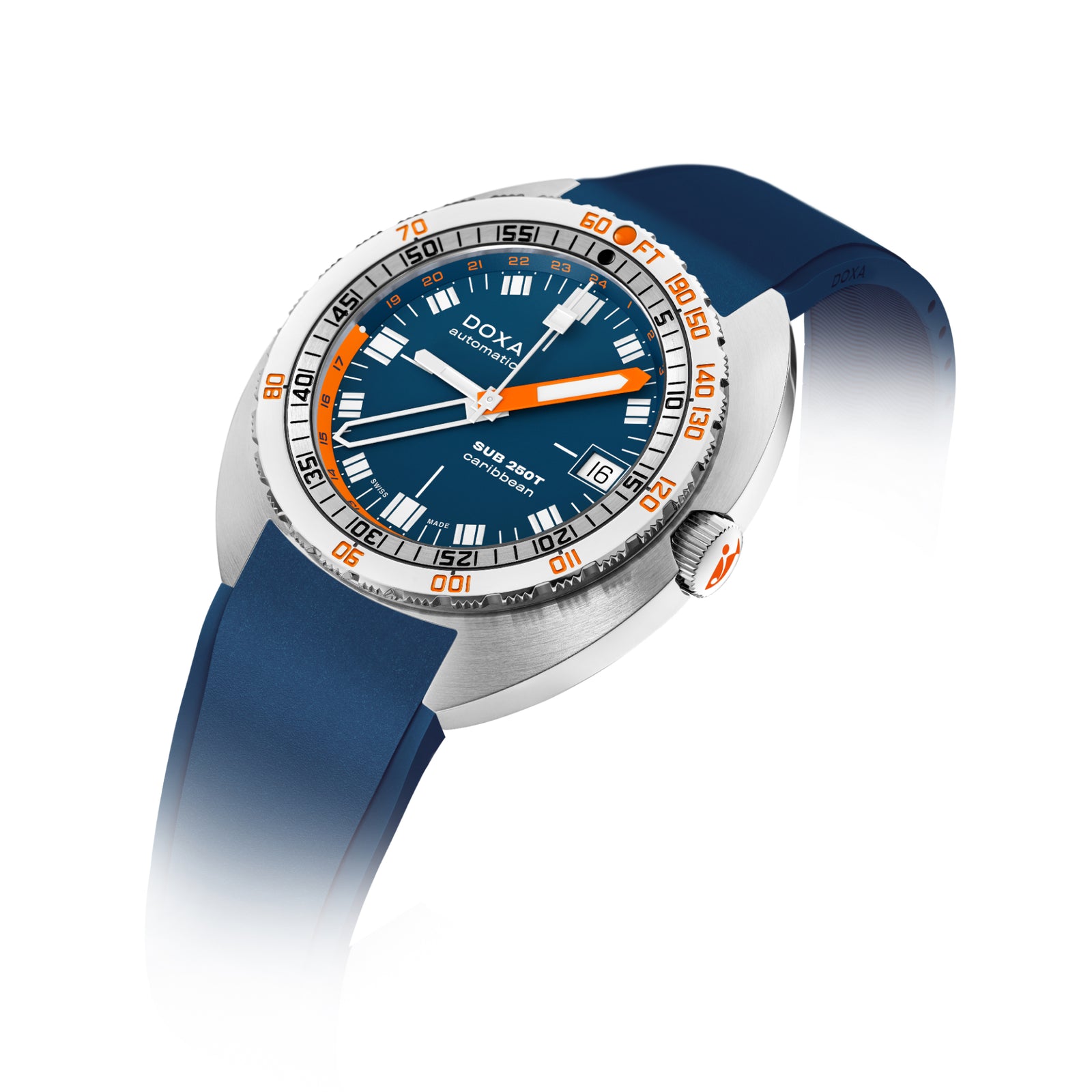 Doxa 250T GMT - Carribean (Navy Blue)
