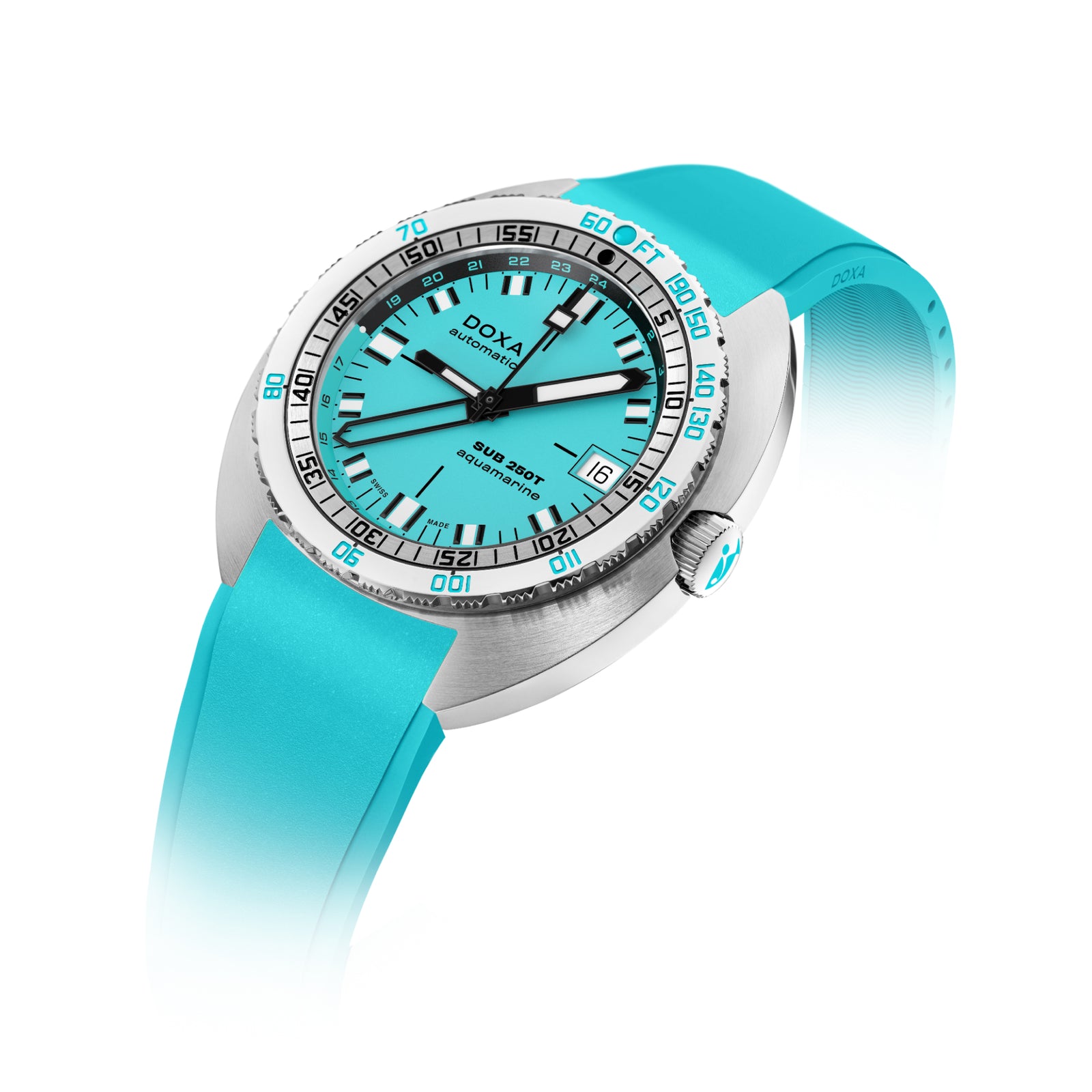 Doxa 250T GMT - Aquamarine (Turquoise)