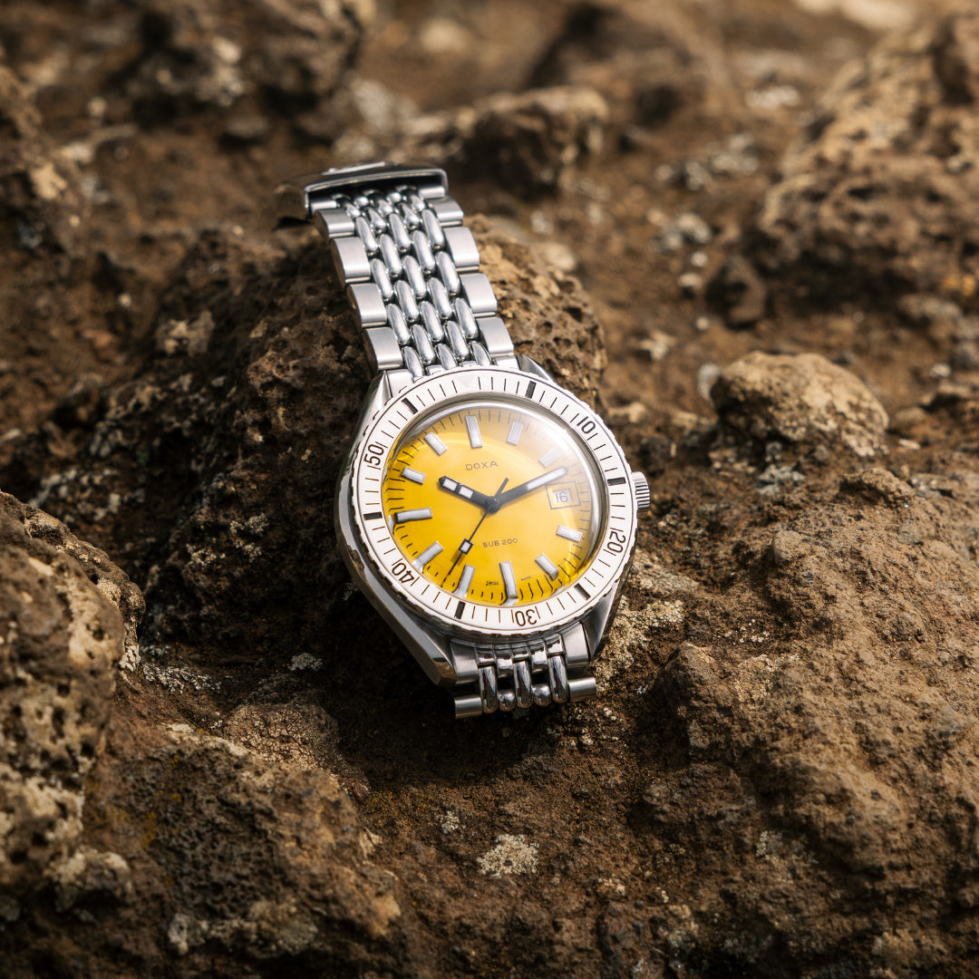 Doxa 200 - Divingstar (Yellow) Steel Bezel