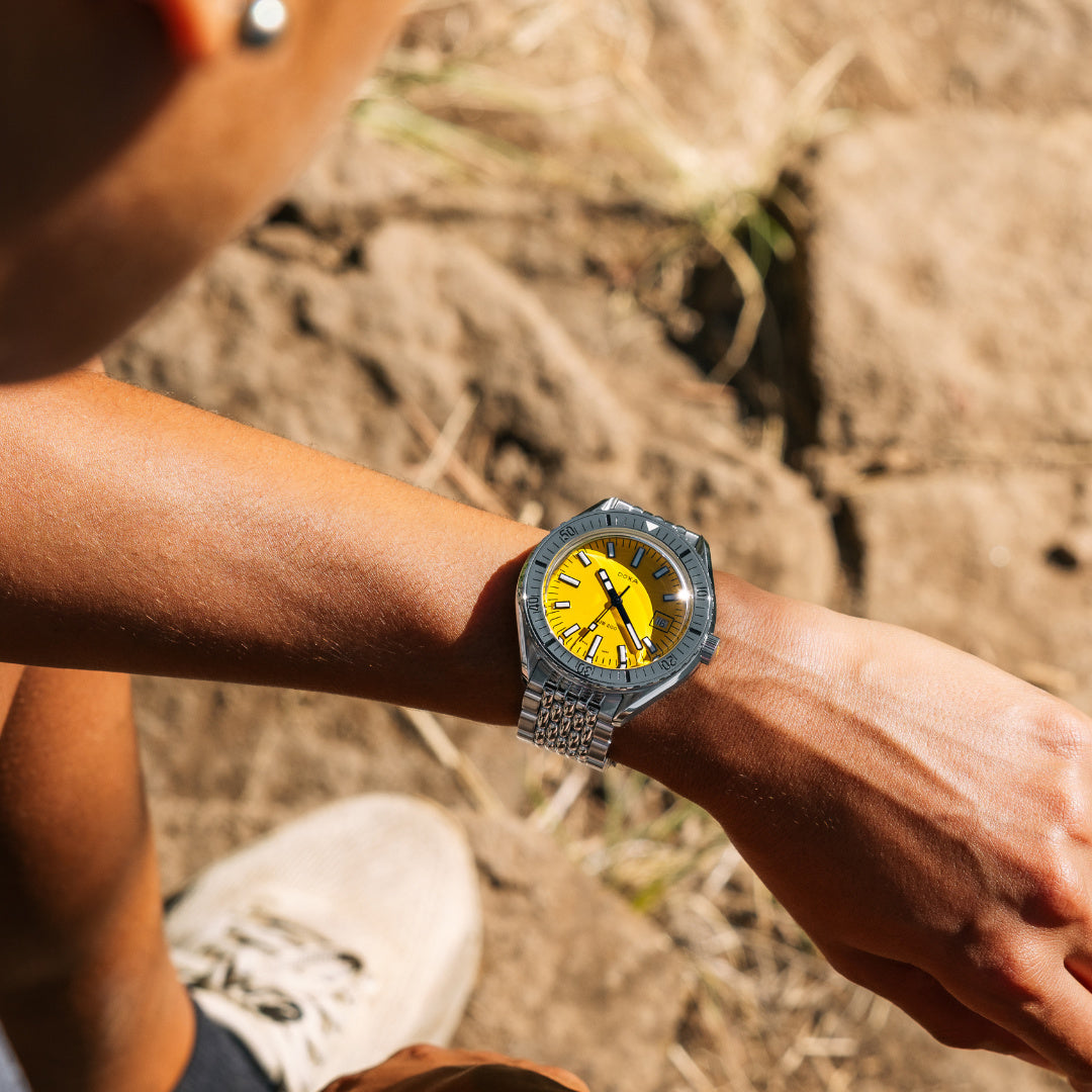 Doxa 200 - Divingstar (Yellow) Steel Bezel