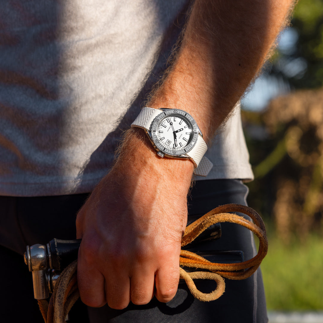 Doxa 200 - Searambler (Silver) Steel Bezel