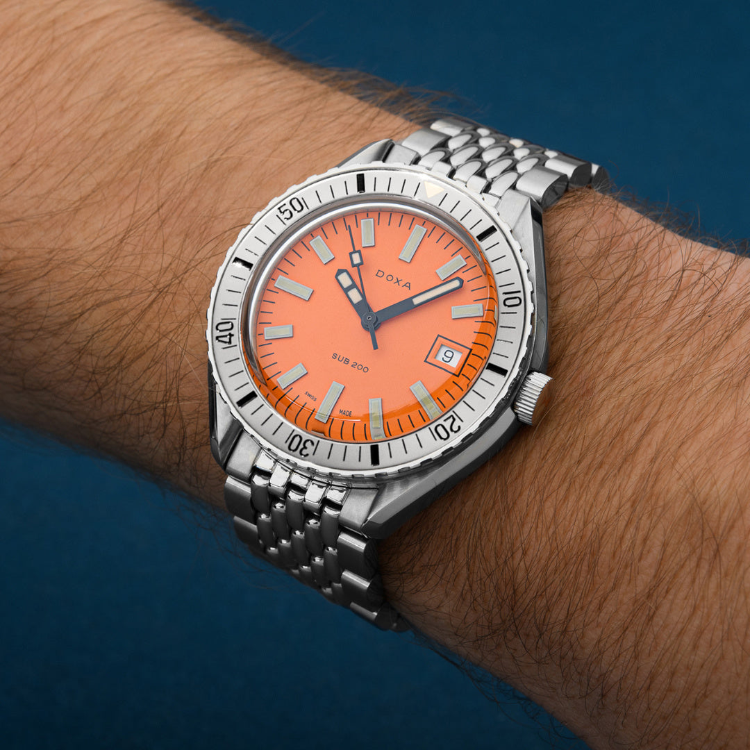 Doxa 200 - Professional (Orange) Steel Bezel