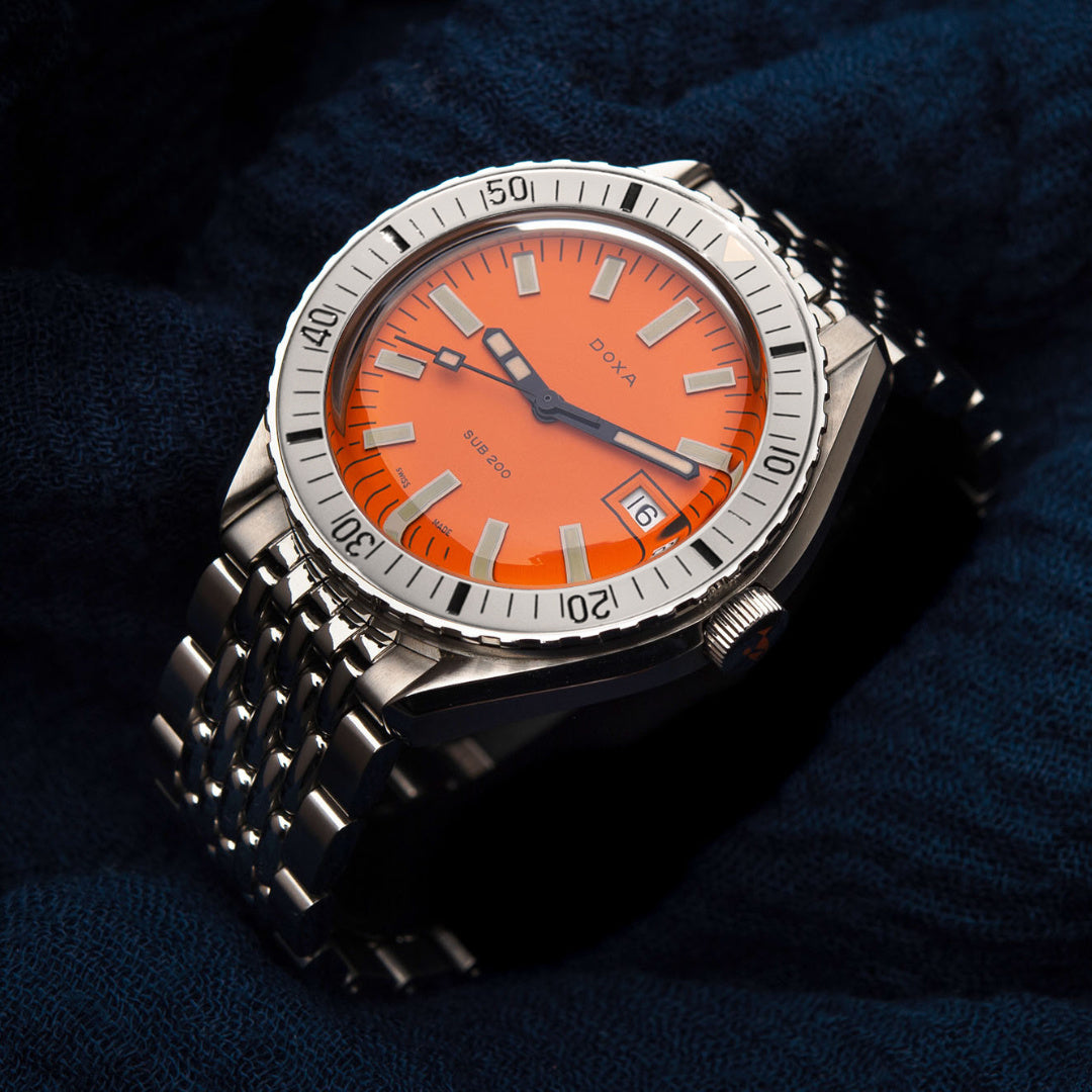 Doxa 200 - Professional (Orange) Steel Bezel