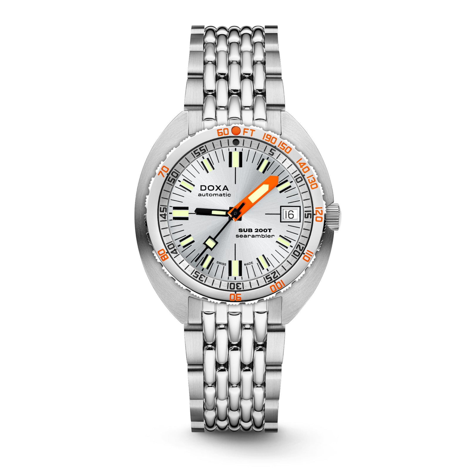 Doxa 200 T - Searambler (Silver) Sunray Dial