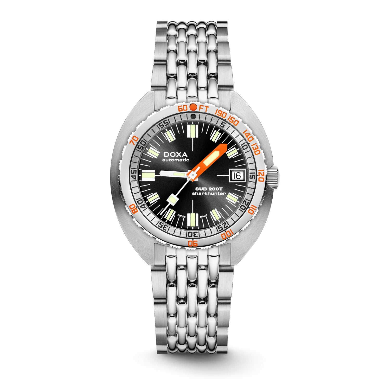 Doxa 200 T - Sharkhunter (Black) Sunray Dial