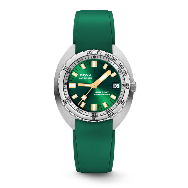Doxa 200 T - Sea Emerald (Green) Sunray Dial