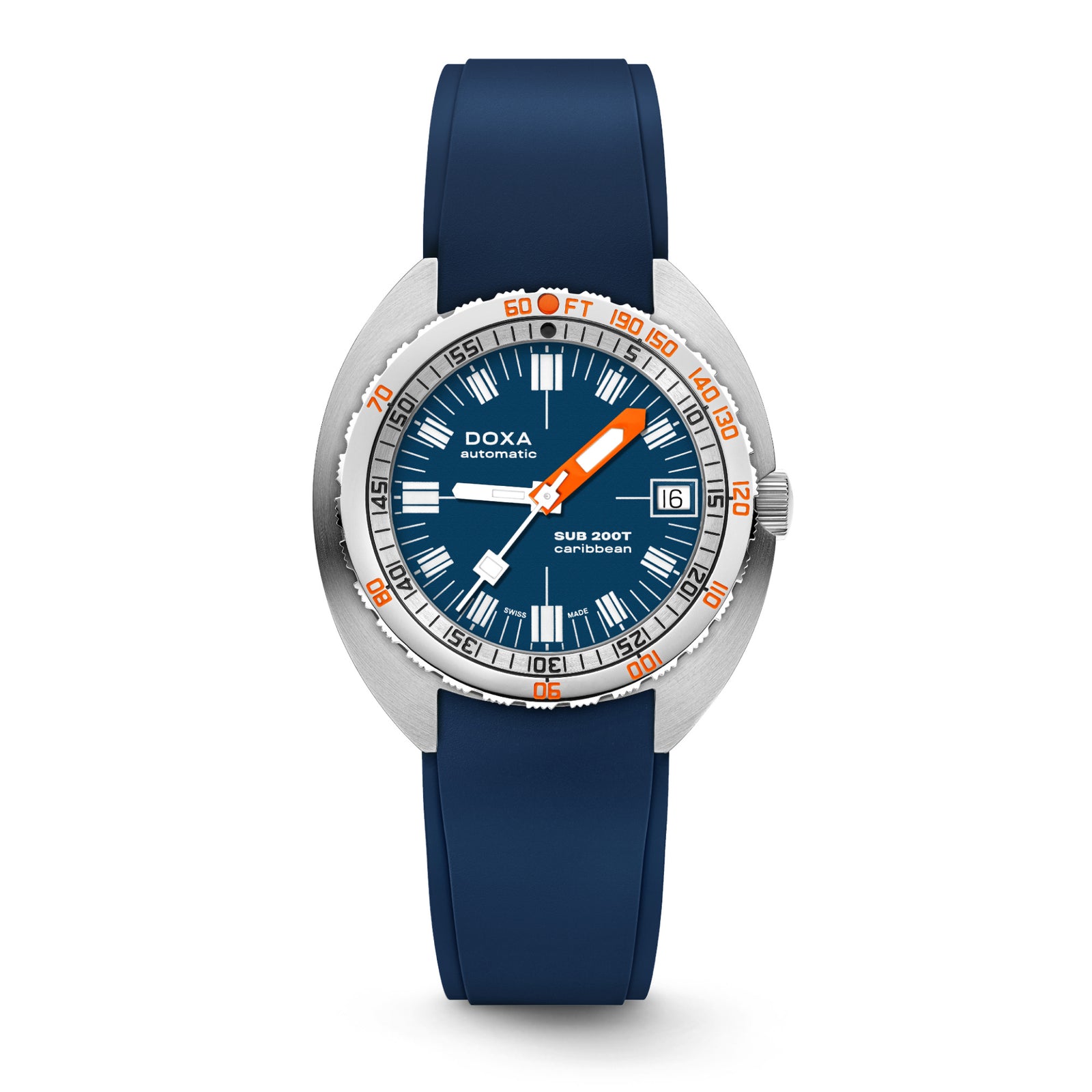 Doxa 200 T - Carribean (Navy Blue) Iconic Dial