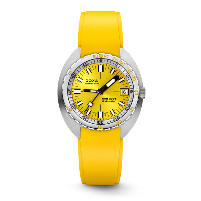 Doxa 200 T - Divingstar (Yellow) Sunray Dial