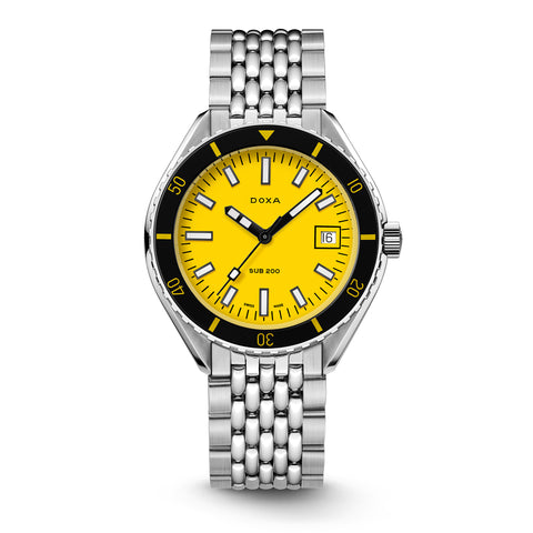 Doxa 200 - Divingstar (Yellow) Steel Bezel
