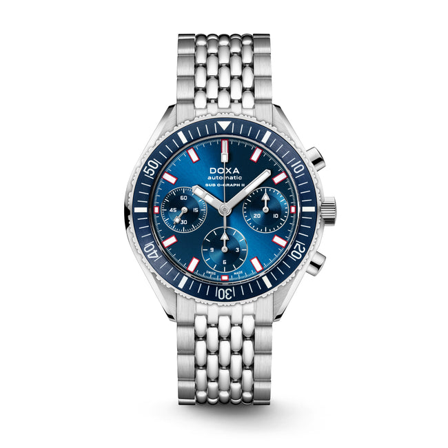 Doxa 200 C-Graph II - Carribean (Navy Blue)