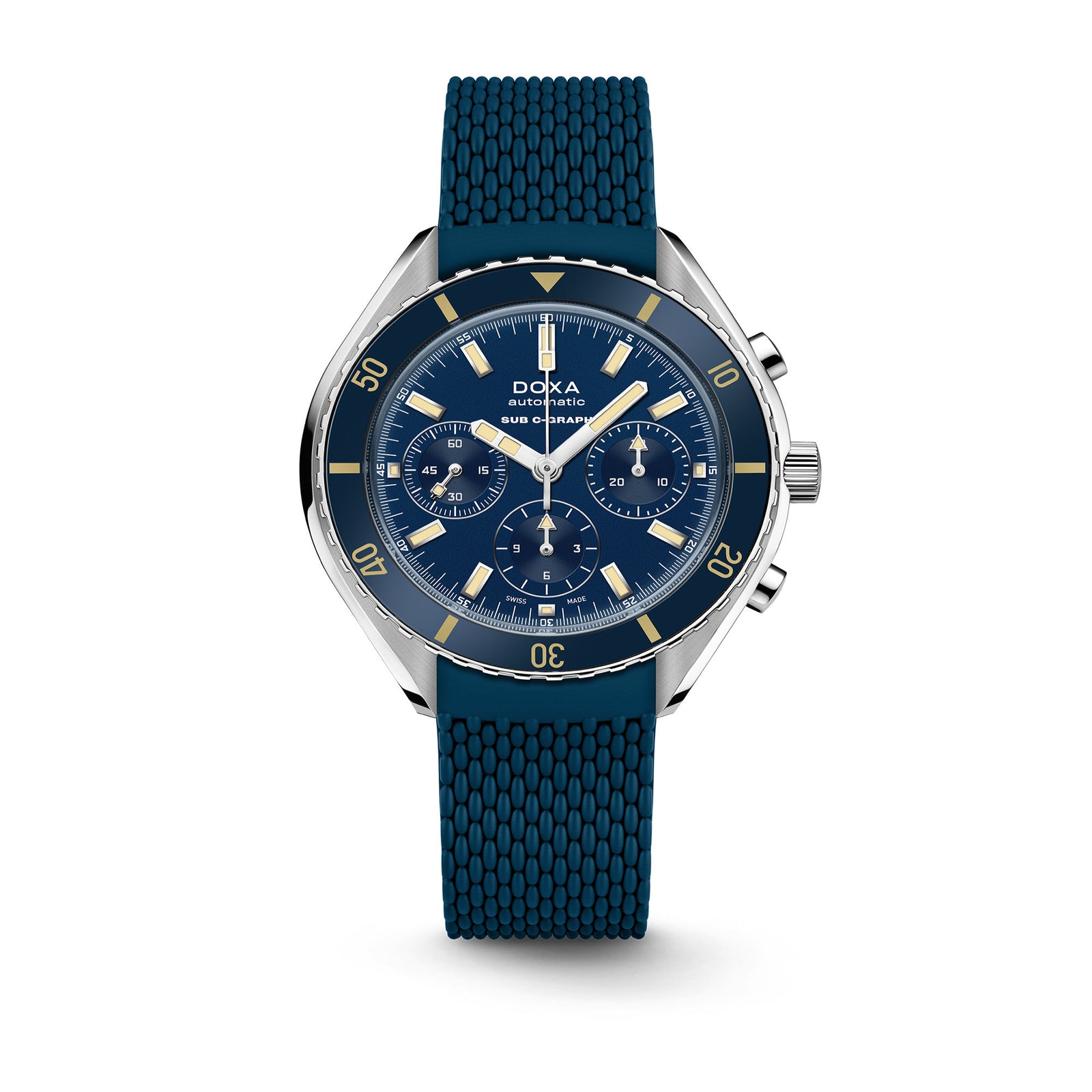 Doxa 200 C-Graph - Carribean (Navy blue)