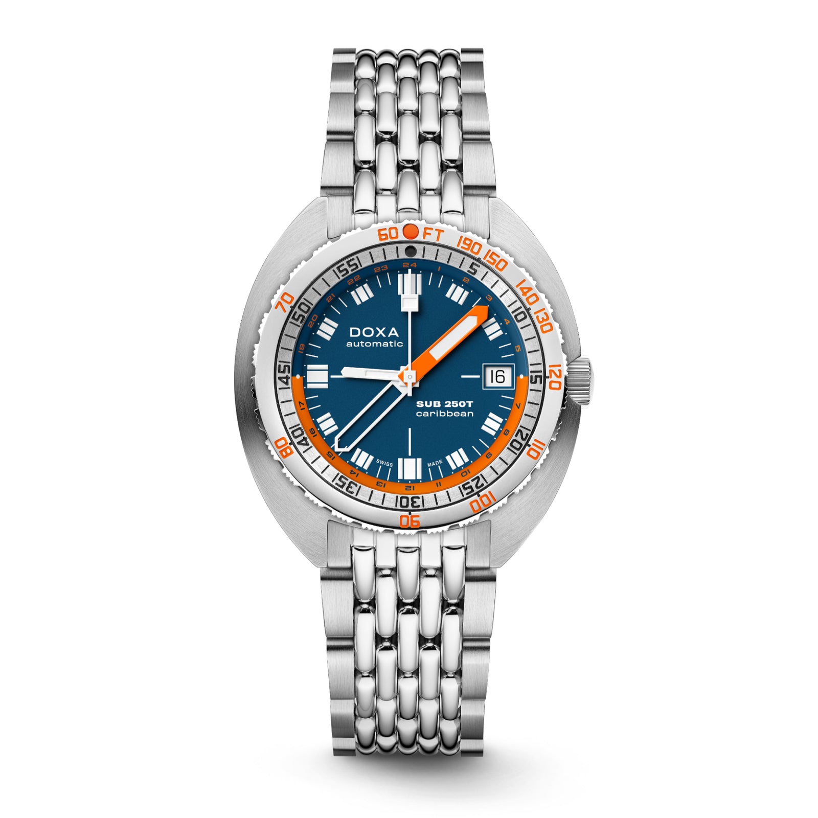 Doxa 250T GMT - Carribean (Navy Blue)