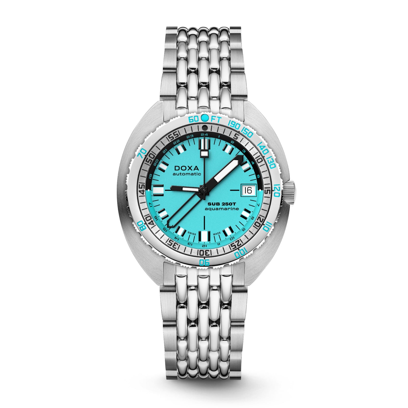 Doxa 250T GMT - Aquamarine (Turquoise)