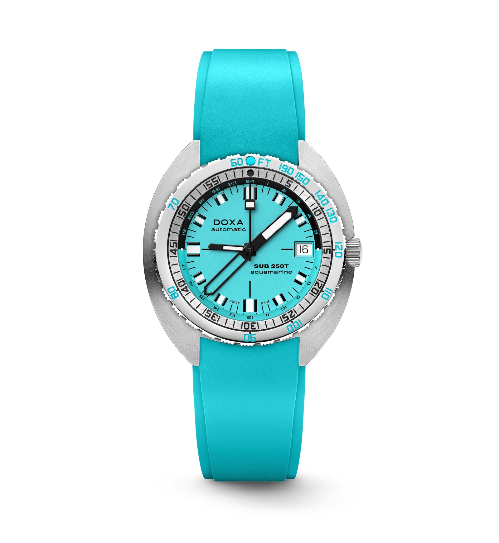 Doxa 250T GMT - Aquamarine (Turquoise)