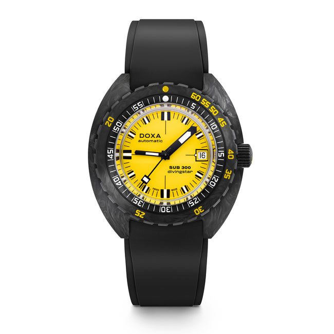 Doxa 300 Carbon - Divingstar (Yellow)