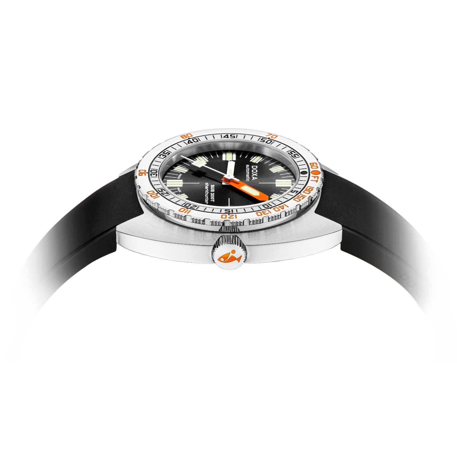 Doxa 200 T - Sharkhunter (Black) Sunray Dial