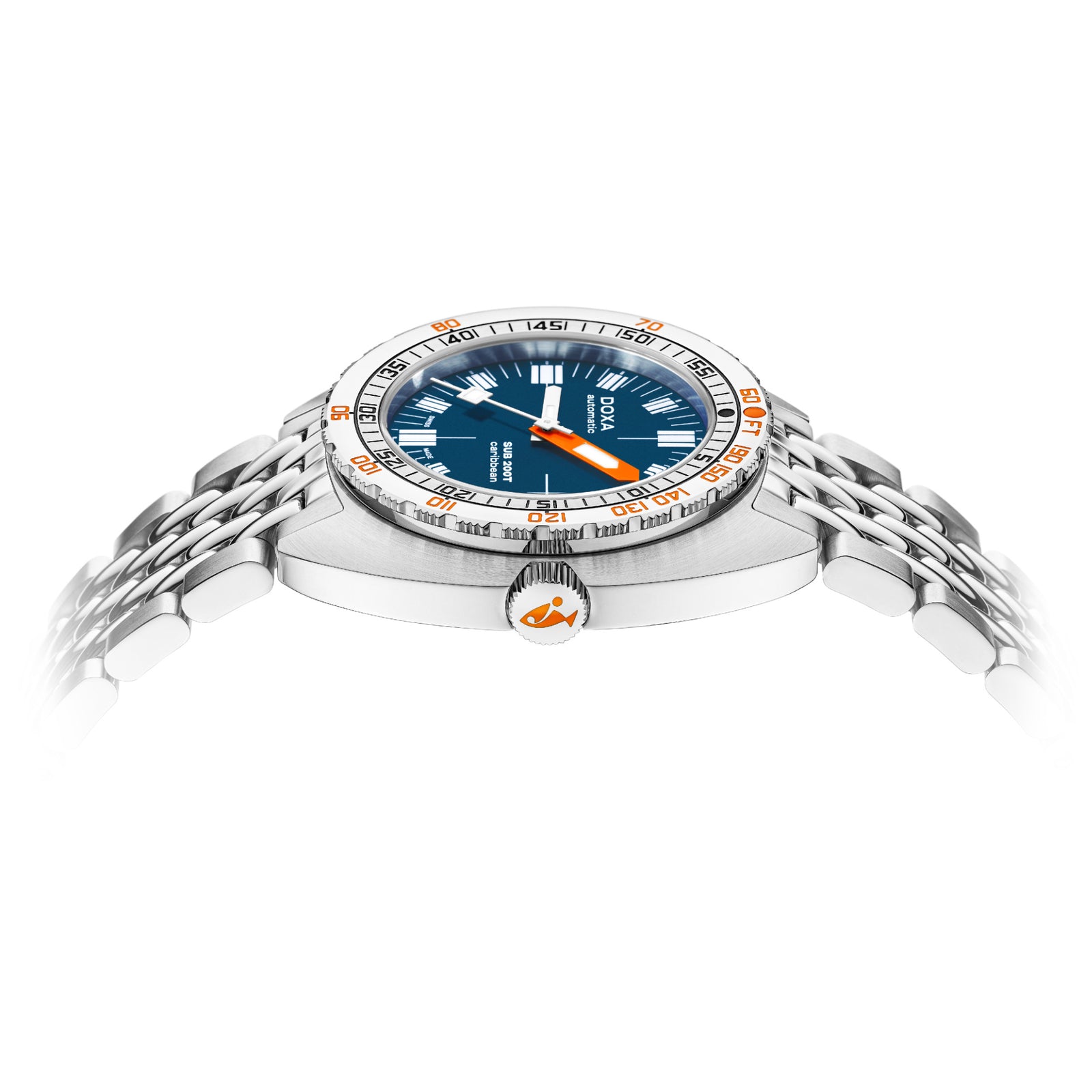 Doxa 200 T - Carribean (Navy Blue) Iconic Dial