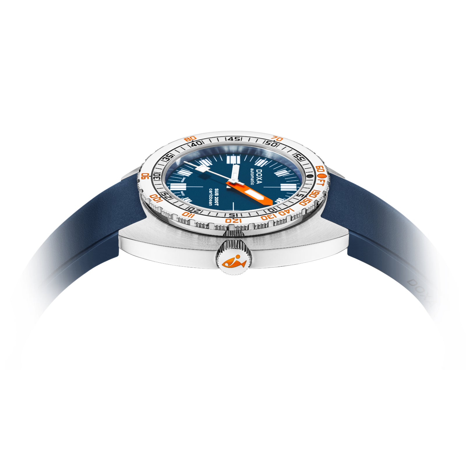 Doxa 200 T - Carribean (Navy Blue) Iconic Dial