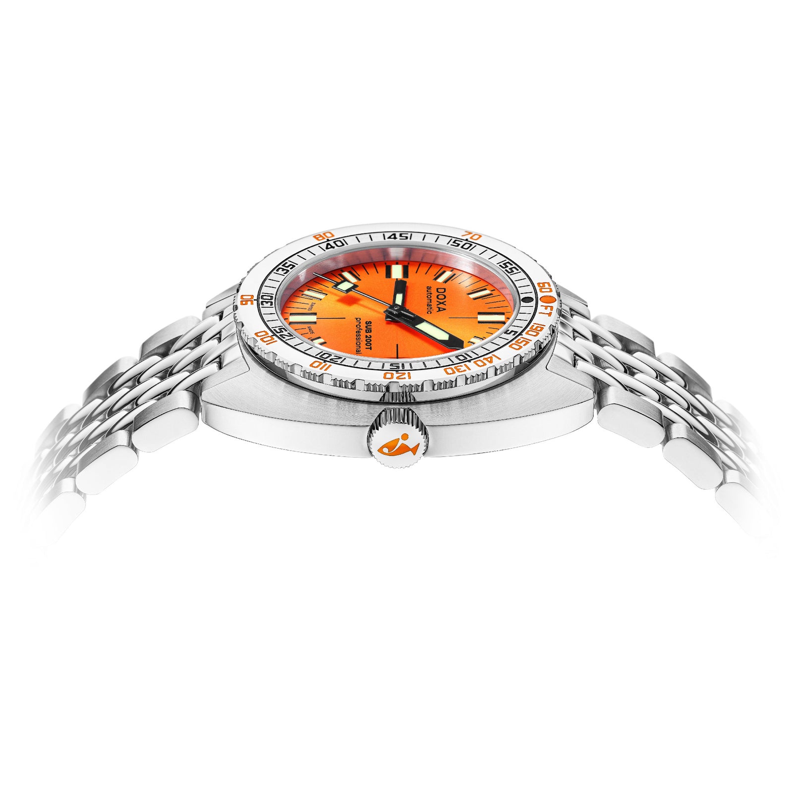 Doxa 200 T - Professional (Orange) Sunray Dial