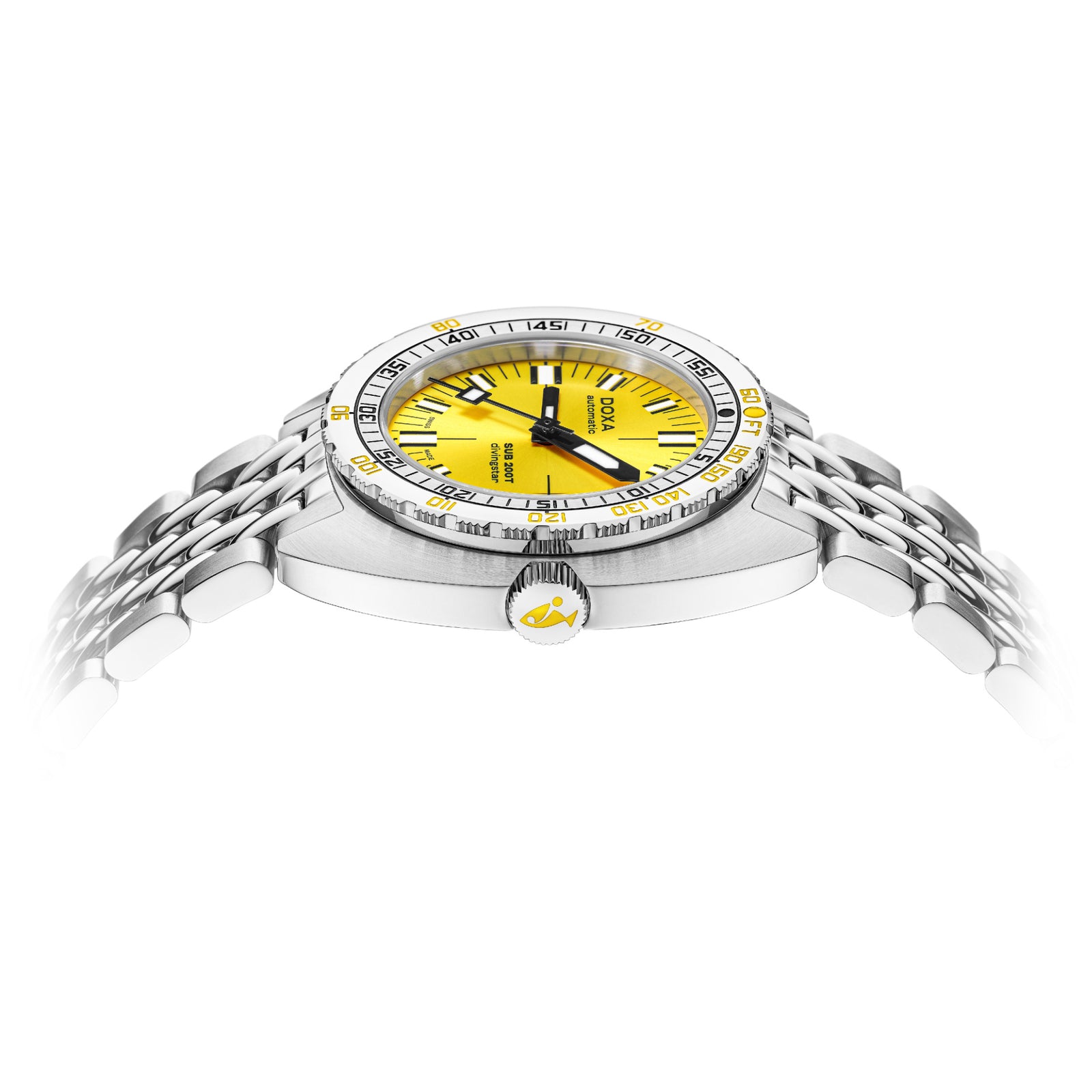 Doxa 200 T - Divingstar (Yellow) Sunray Dial