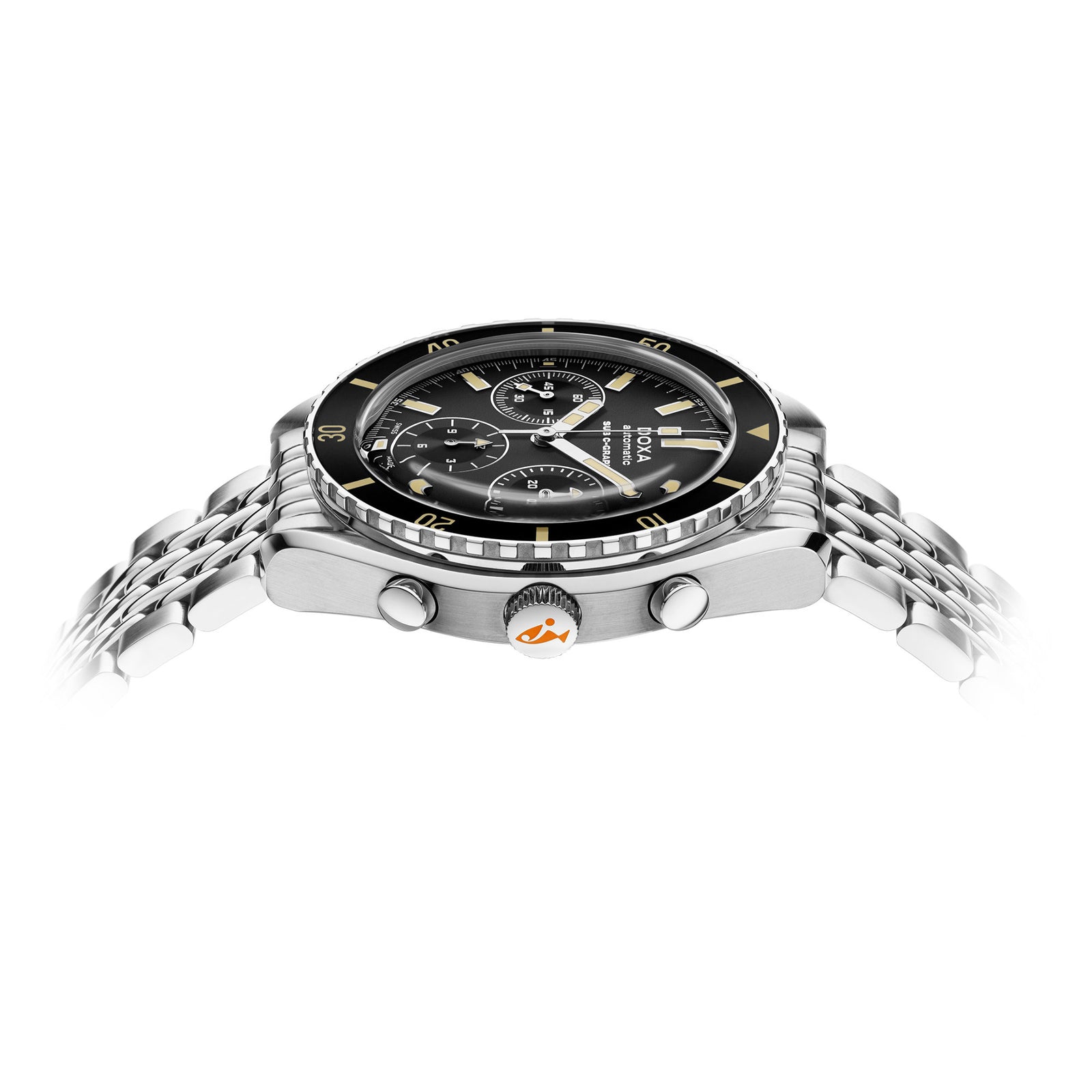 Doxa 200 C-Graph - Sharkhunter (Black)