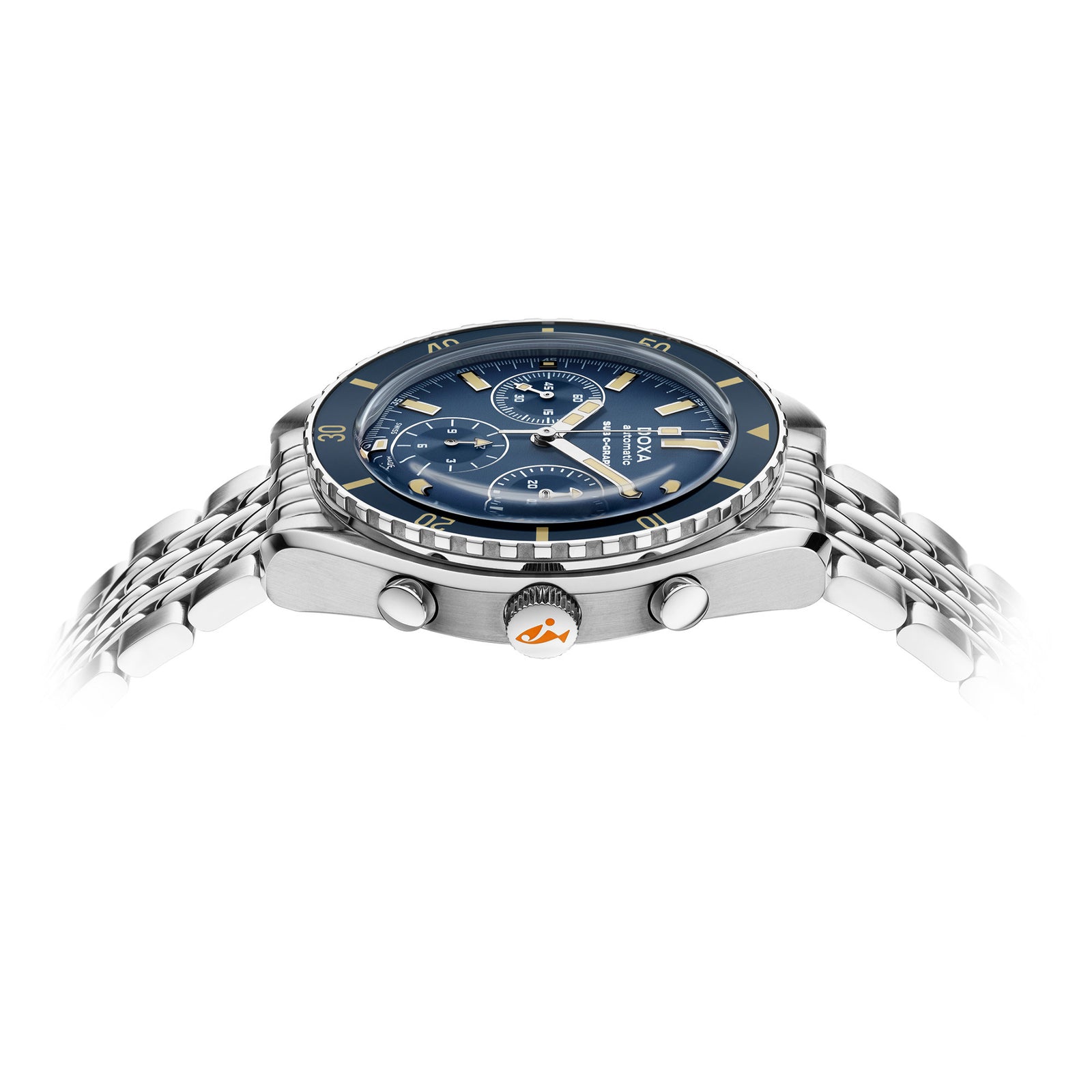 Doxa 200 C-Graph - Carribean (Navy blue)