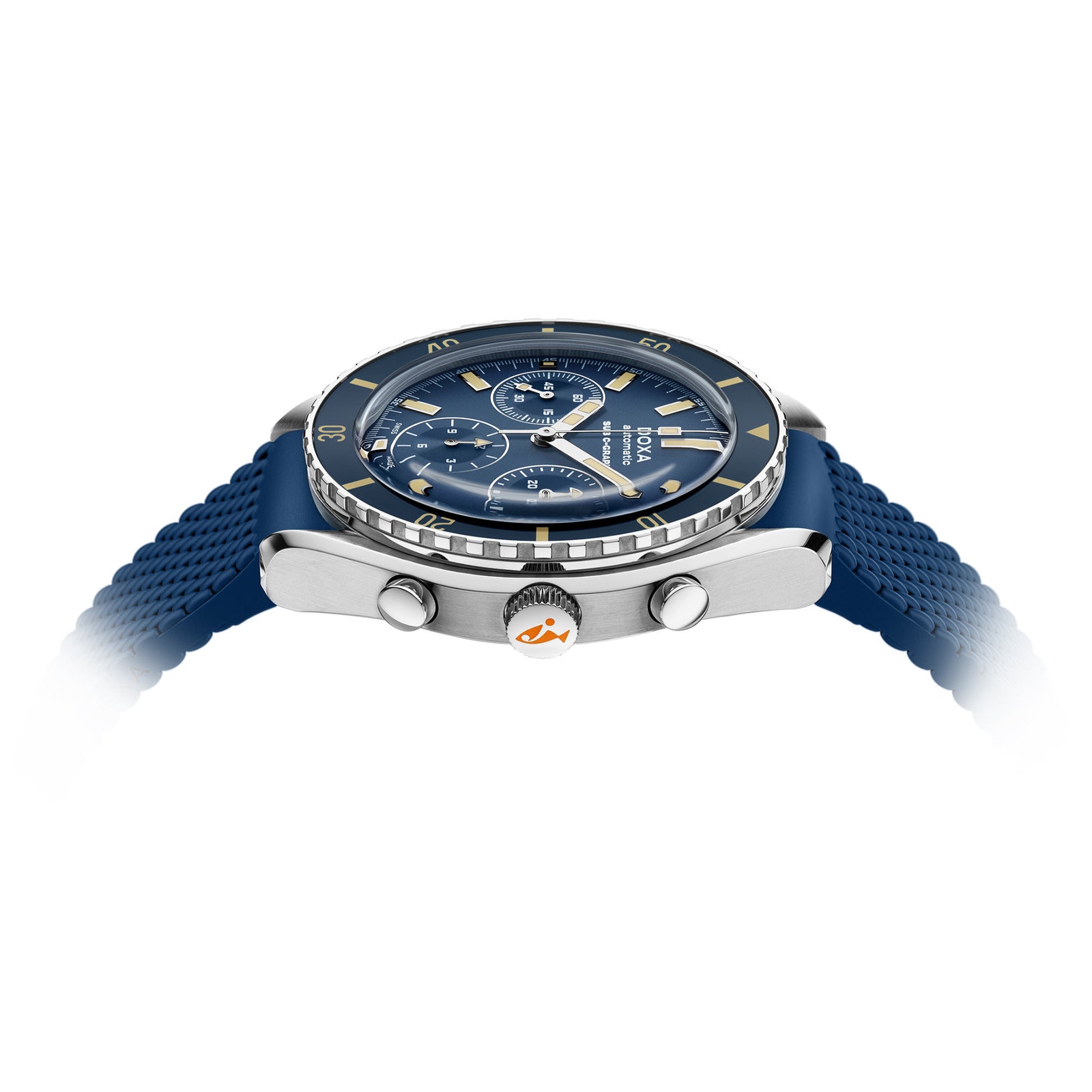 Doxa 200 C-Graph - Carribean (Navy blue)