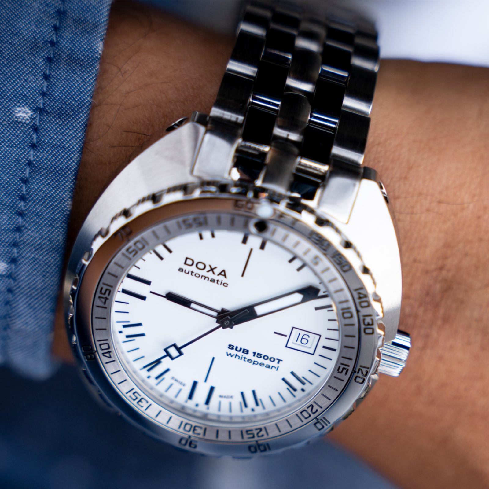 Doxa 1500 T - Whitepearl (White)